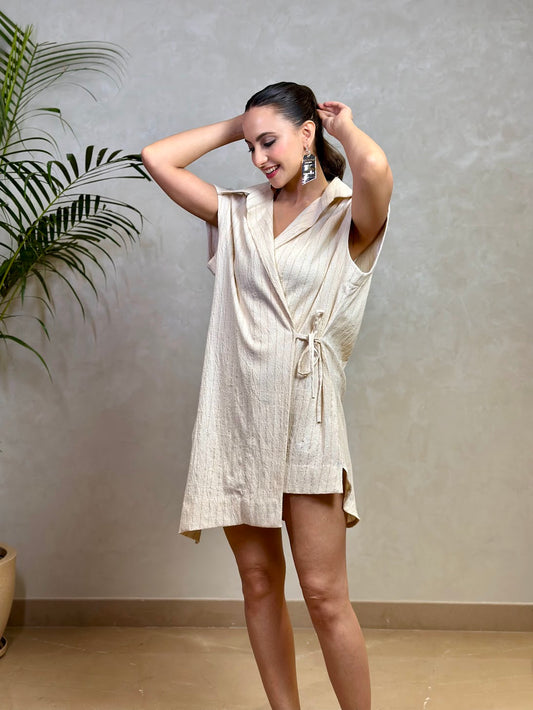 Mindful Grace Wrap Dress